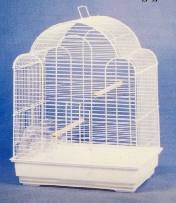 small wave roof bird cage