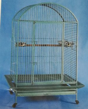 large round roof bird cage