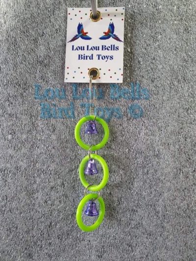 3 Ring Bird Toy With Bells